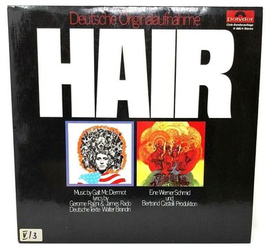 12" Vinyl LP Polydor H 886/4 - Hair - Haare - Deutsche Originalaufnahme (P6)