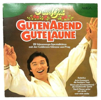 Vinyl LP - Amiga 855 862 - Karel Gott - Guten Abend Gute Laune (W12)