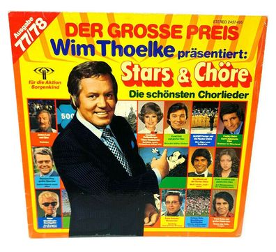 Vinyl LP Der Grosse Preis Ausgabe 77/78 Wim Thoelke Präsentiert: Stars & Chöre