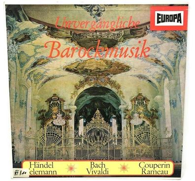 12" Vinyl EUROPA E 138 - Unvergängliche Barockmusik - Händel - Bach - ... (P6)