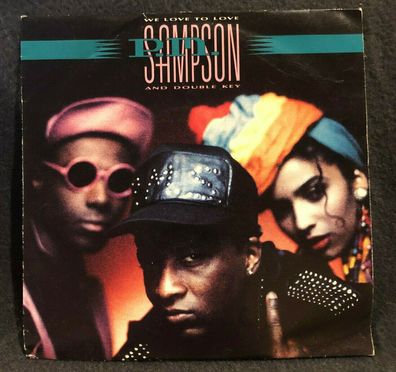 Vinyl 7" 45 RPM P.M. Sampson And Double Key ?– We Love To Love 655955 7 (K)
