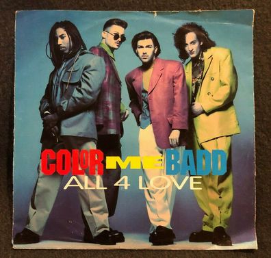 Vinyl 7" 45 RPM Color Me Badd – All 4 Love 5439-19188-7 (K)