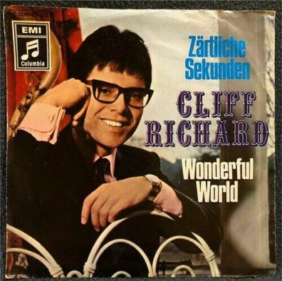 Cliff Richard 1 C 006-28 032 – Zärtliche Sekunden / Wonderful World 7" Vinyl (K)