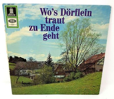 Vinyl LP Wo´s Dörflein traut zu Ende geht Odeon SMO 74271 EMI (K)