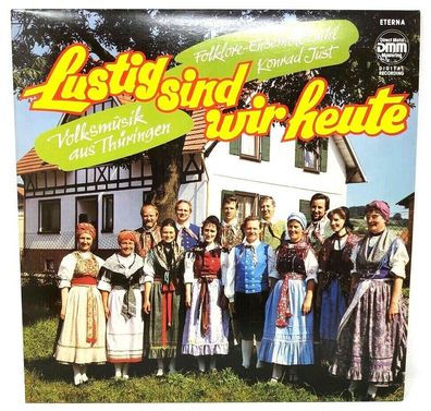12" Vinyl LP Eterna 735 207 - Lustig sind wir heute Volksmusik aus Thüringen (P6