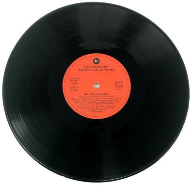 Vinyl LP 33 653 Bertelsmann Schallplattenring - Wien, Wien nur du allein (270)