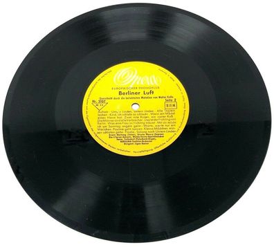Vinyl LP 10" Opera 3107 - Berliner Luft - Europäischer Phonoklub (W6)