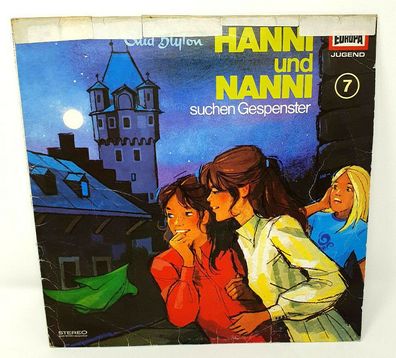 Vinyl LP 1977 Enid Blyton – Hanni Und Nanni Nr. 7 "suchen Gespenster" (K)