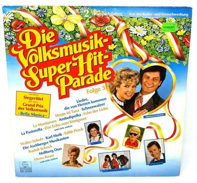 12" Vinyl LP Die Volksmusik Super Hit Parade Folge 3 - Ariola 302 794-503 (K)