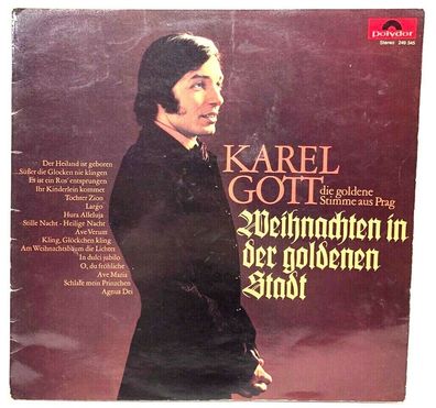 Vinyl LP - Polydor 249 345 Karel Gott - Weihnachten in der goldenen Stadt (W12)