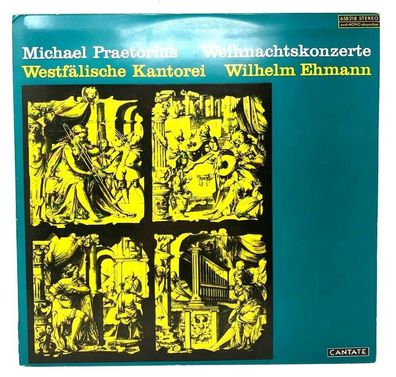 Vinyl LP 12" Cantate 658218 - Michael Praetorius - Weihnachtskonzerte (P1)