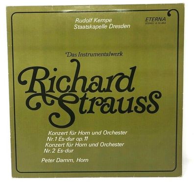 Vinyl LP 12" Eterna 826854 - Das Instrumentalwerk Richard Strauss (P2)