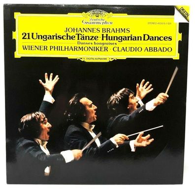 Vinyl LP 12" Deutsche Grammophon 410615-1 - Johannes Brahms - 21 ungarische (P2)