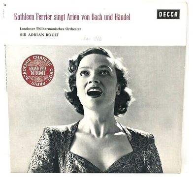 12" Vinyl - Kathleen Ferrier singt Arien von Bach und Händel DECCA BLK 16103 (P8