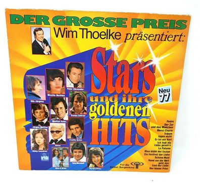 Vinyl LP Der Grosse Preis - Wim Thoelke Präsentiert: Stars Und Ihre Goldenen #77