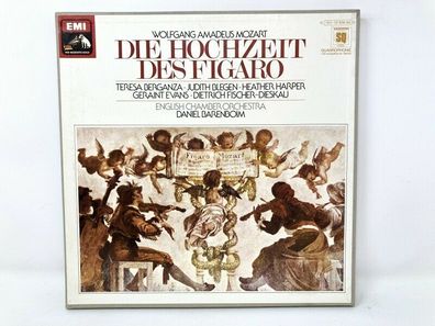 Box Set mit 4x 12" LP Vinyl - Wolfgang Amadeus Mozart - Die Hochzeit des Figaro