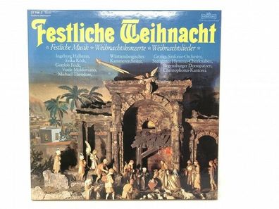 Box Set mit 3x 12" LP Vinyl - Festliche Weihnacht - Intercord 27 796-2 (K)
