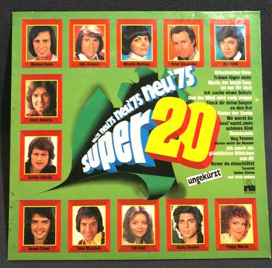 Vinyl LP Super 20 - Neu ´75 - Ariola 88 777 GT - aus dem Jahr 1975 (113)