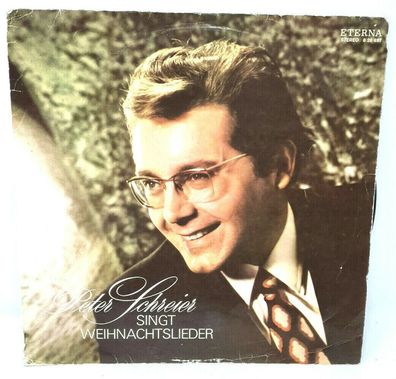 12" Vinyl LP Peter Schreier Singt Weihnachtslieder ETERNA 826 697 (K)