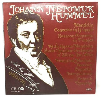 Vinyl LP 12" Opus 9310 1635 Johann Nepomuk Hummel edition (P2)