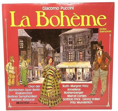 Vinyl LP 12" EMI Electrola 346502 - Giacomo Puccini - La Bohème Querschnitt (P3)