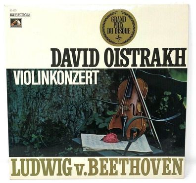 Vinyl LP 12" Electrola 63520 - David Oistrakh - Violinkonzert - Ludwig v. B (P2)