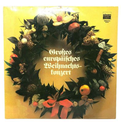 Vinyl LP Schwann Musica Sacra AMS 953 Großes Europäisches Weihnachtskonzert (W11