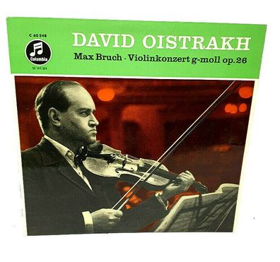 Vinyl 10" David Oistrakh, Max Bruch Violinkonzert G-moll Op. 26 - C 60 548 (K)