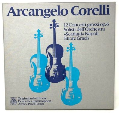 Vinyl 3-LP Set 12" Orbis 63214 Arcangelo Corelli - 12 Concerti grossi op.6 (P3)