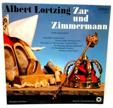 12" Vinyl LP Albert Lortzing - Zar und Zimmermann Deutscher Schallplattenclub (K