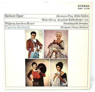 Vinyl LP 12" Eterna 825506 - Heitere Oper - Figaros Hochzeit - Mozart (P3)