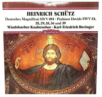 Vinyl LP 12" Bellaphon 68001020 - Heinrich Schütz Deutsches Magnificat (P3)