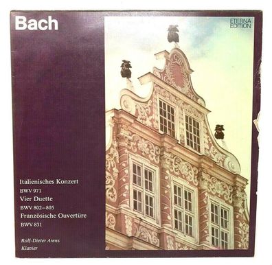 12" Vinyl LP Eterna 827768 - Bach - Italienisches Konzert BWV 971 - Vier D. (P1)