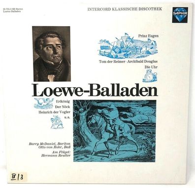 12" Vinyl - Saphir 25 725-3 SB - Loewe Balladen - Intercord Klassische Disco (P6