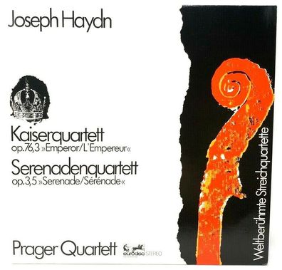 12" Vinyl LP Eurodisc 61213 - Joseph Haydn - Prager Quartett Kaiserquartett (P1)