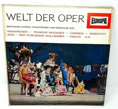 Vinyl LP Welt Der Oper Berühmte Chöre, Ouvertüren und Märsche EUROPA E 122 (K)