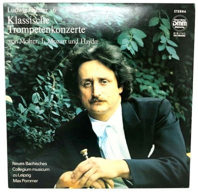 12" Vinyl LP Eterna 727 656 - Ludwig Güttler 6 Klassische Trompetenkonzerte (P1)