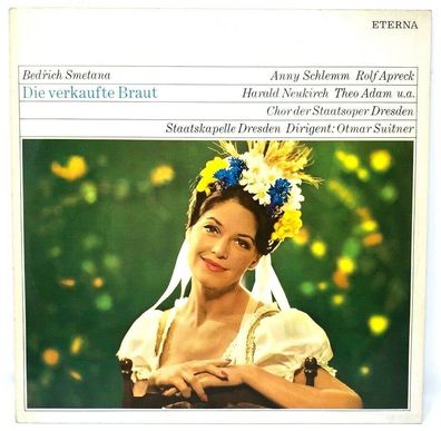 12" Vinyl LP Eterna 825633 Die verkaufte Braut - Bedrich Smetana (P1)