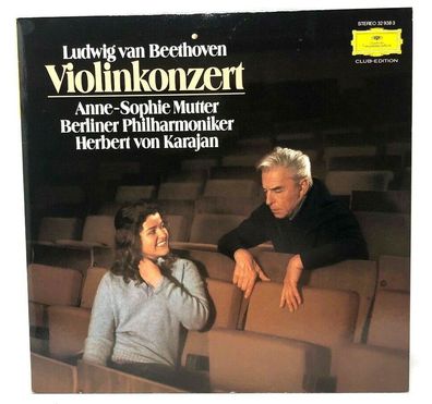 Vinyl LP 12" Deutsche Grammophon 329383 Ludwig van Beethoven Violinkonzert (P2)