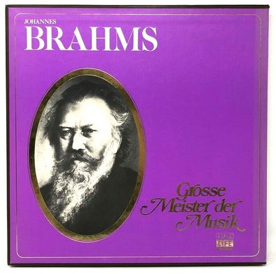 Vinyl 4 LP-BOX 12" Johannes Brahms – Grosse Meister Der Musik (P3)