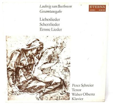 12" Vinyl - Peter Schreier - Ludwig van Beethoven Gesamtausgabe Liebeslieder (P8