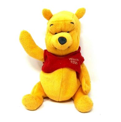 Disney Winnie Pooh Plüschfigur sitzend - Winnie the Pooh - ca. 17 cm groß (W30)