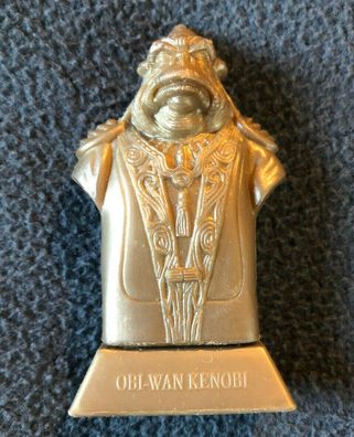 Star Wars Kellogs Figuren Büste Kellogs Logistix Obi-Wan Kenobi 1999 (120) (Gr. 7 cm)