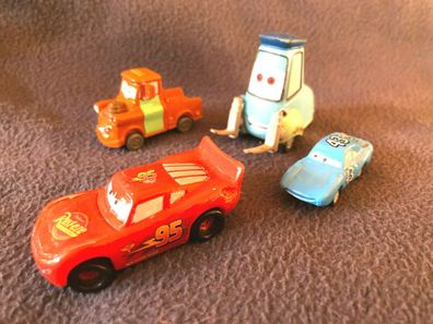 4 Stück Disney Pixar Cars Fahrzeuge (147)