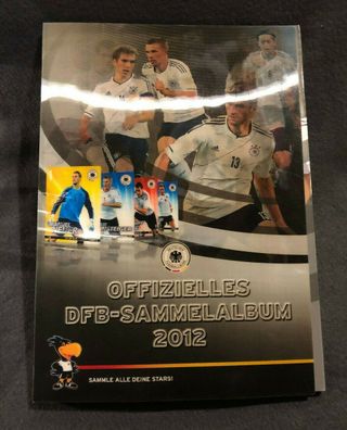 Rewe Offizielles DFB-Sammelalbum 2012 fast komplett außer Nr. 11 + 12 (154)