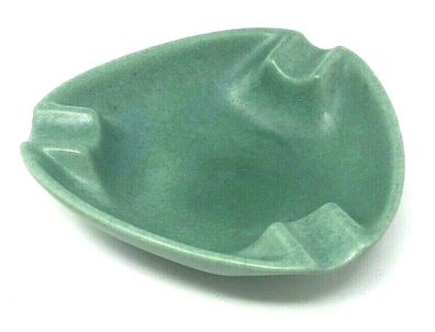 Cari Zalloni Ceramic Keramik Aschenbecher grün 418 15 Ø 14,5 cm Mid Century (79)
