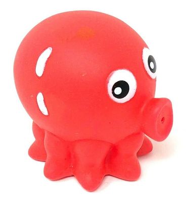Kleine Octopus Wasserspritze pinkfarben 4,8 cm groß (W26)