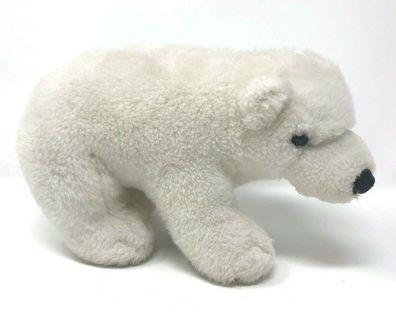Plüschtier Eisbär stehend in weiß ca. 27 cm lang und ca. 16 cm hoch (32)