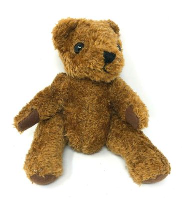 Plüschtier Bär Stofftier Teddy stehend ca. 18 cm groß braun (278)