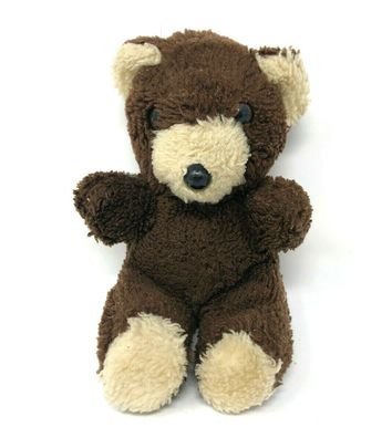 Plüsch Teddybär braun sitzend ca. 14 cm groß (10)
